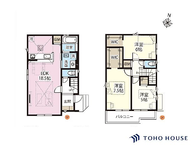 参考プラン間取り