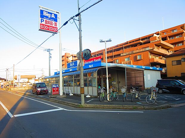 ビッグエー大宮盆栽町店まで約590m