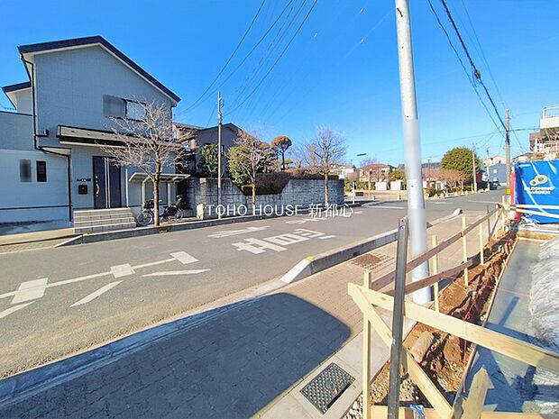 前面道路含む現地