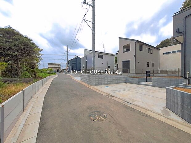 前面道路含む現地
