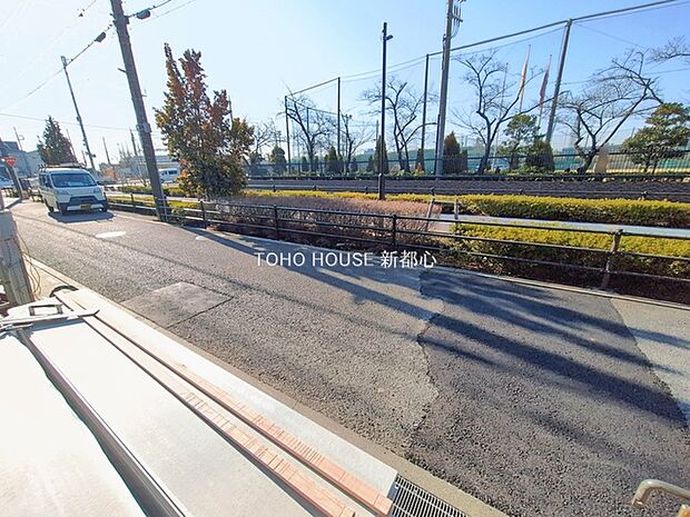 前面道路含む現地