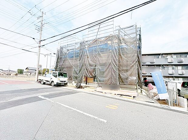 ひとつながりの空間になる、LDKと続き間居室のある間取り。(令和8年3月 撮影)