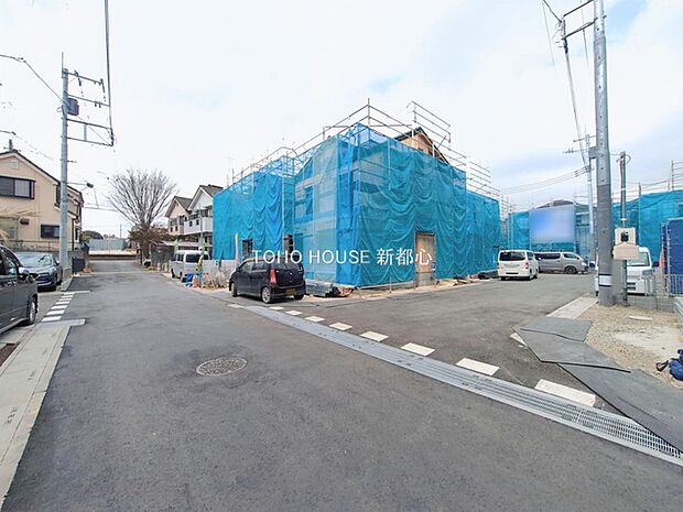 前面道路含む現地