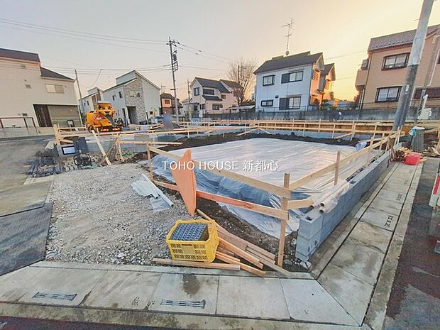 前面道路含む現地
