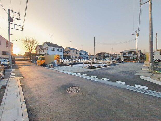 前面道路含む現地