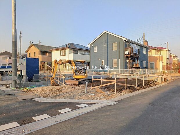 前面道路含む現地