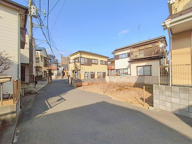 前面道路含む現地