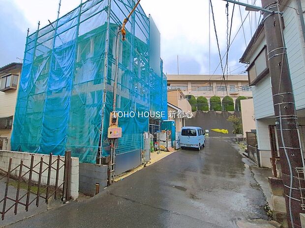 前面道路含む現地