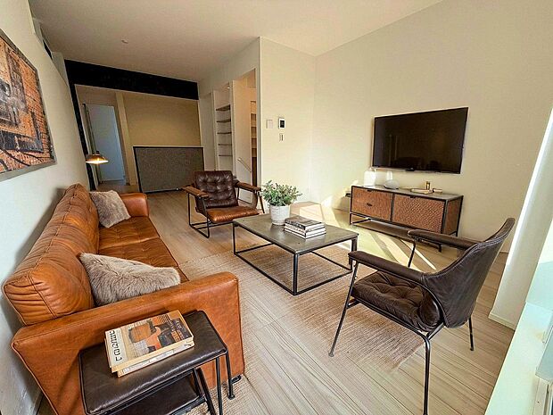 空間という『贅』を感じ、過ごす時間を豊かなものに。※現況写真にCG加工がされています。