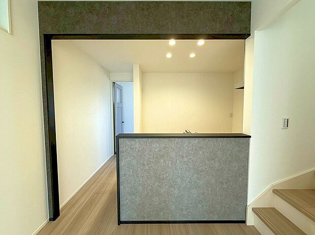 会話の弾むキッチンは自然とご家族の中心に。