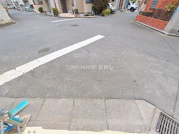 前面道路含む現地