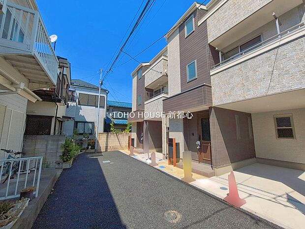 前面道路含む現地