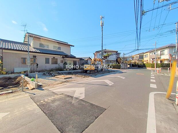 前面道路含む現地