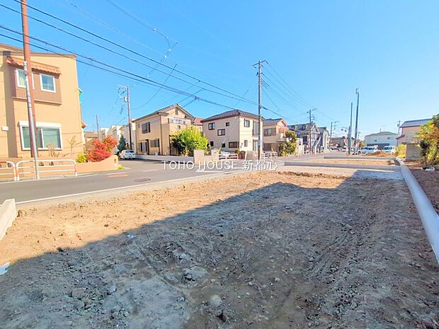 前面道路含む現地