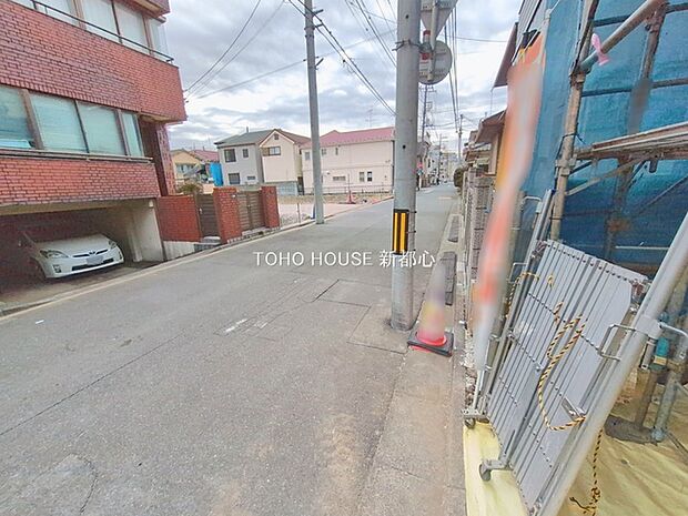 前面道路含む現地