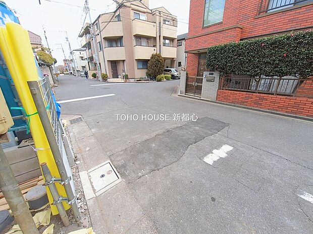 前面道路含む現地