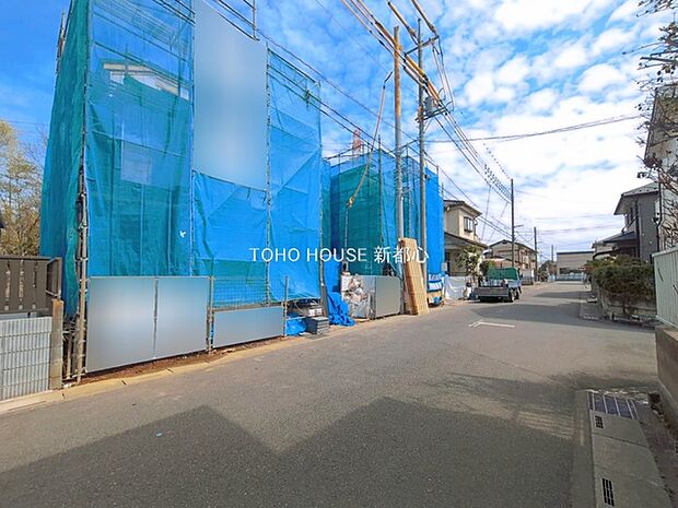 前面道路含む現地