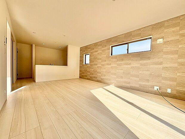 素敵なリビングでご家族の一家だんらんをお楽しみください。