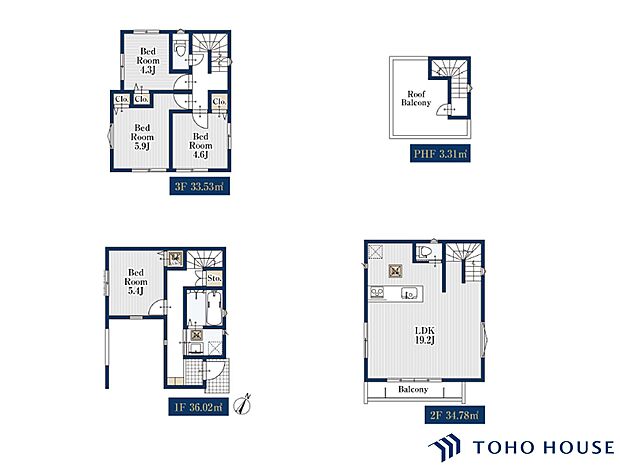 参考プラン間取り