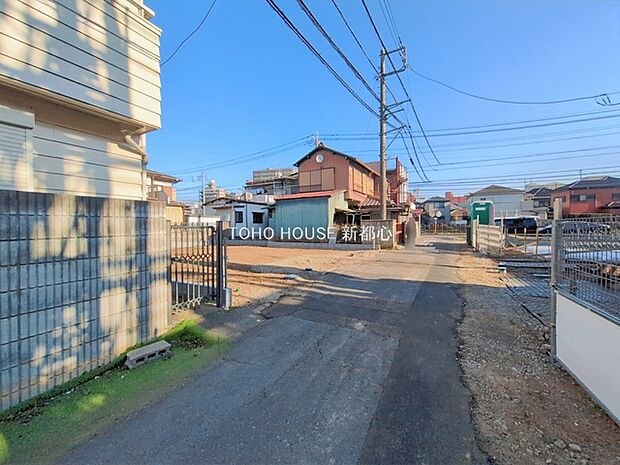 前面道路含む現地