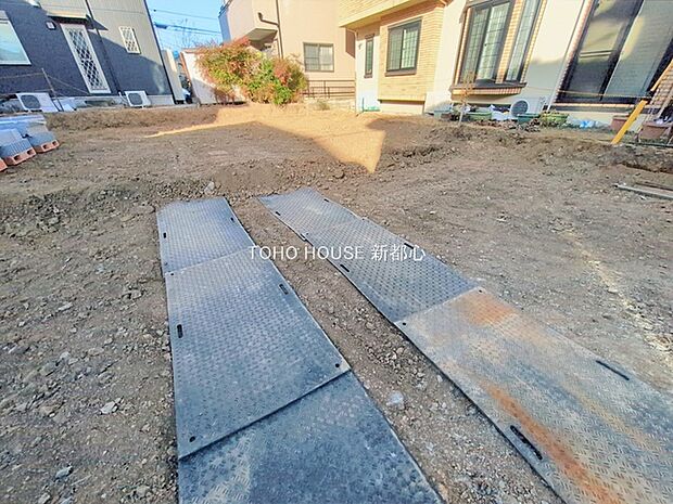 前面道路含む現地