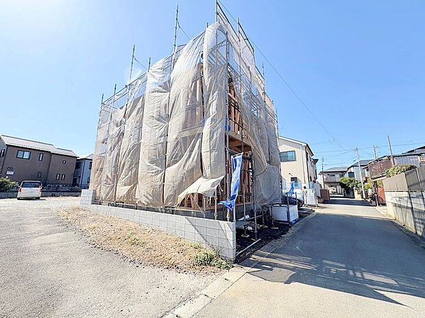 広々とした南庭も確保しました。(令和8年3月 撮影)