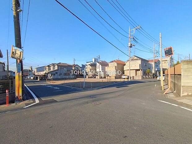 前面道路含む現地