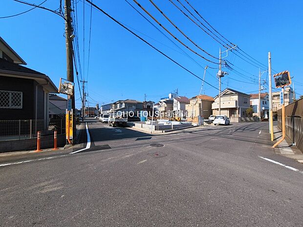 前面道路含む現地