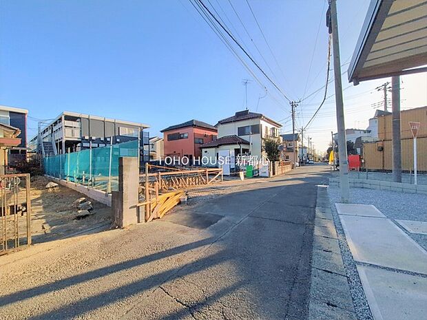 前面道路含む現地