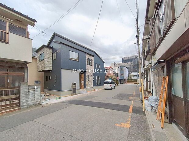 前面道路含む現地