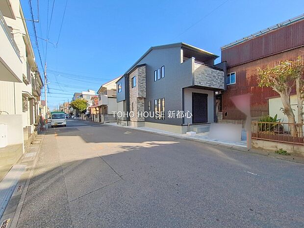 前面道路含む現地