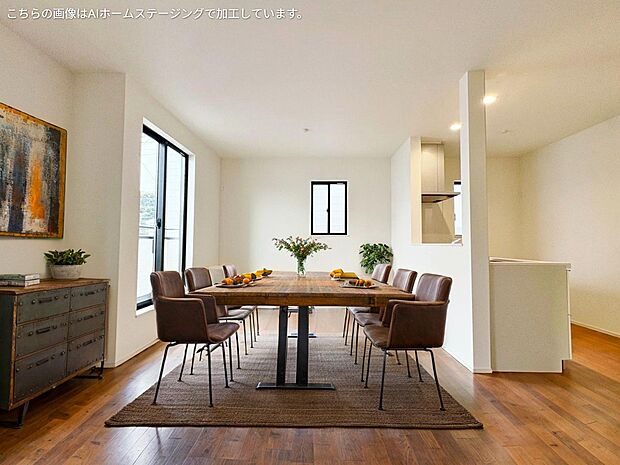 この場所を贅沢なまでに上質な空間に演出しております。※現況物件写真にCG画像処理済み