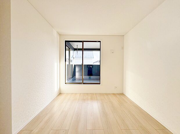 2階は全居室6帖以上でゆったりとした設計。