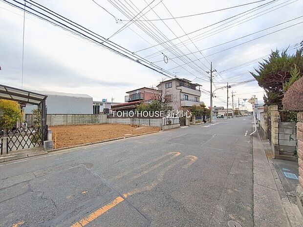 前面道路含む現地