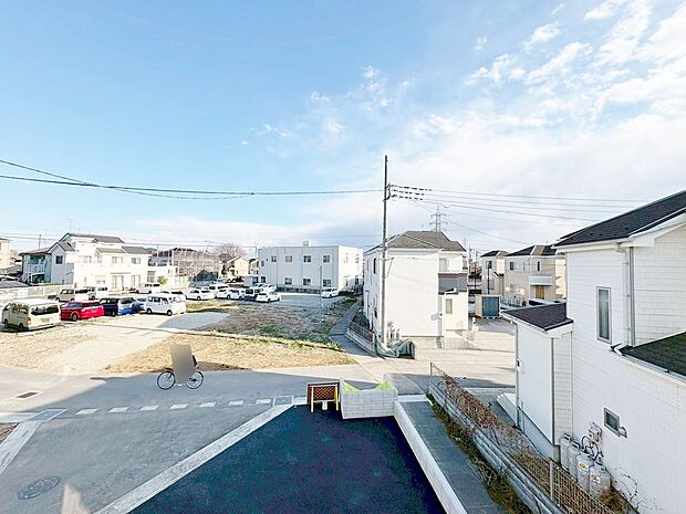 空と風を感じる、開放感ある暮らし心地を味わうことができます。