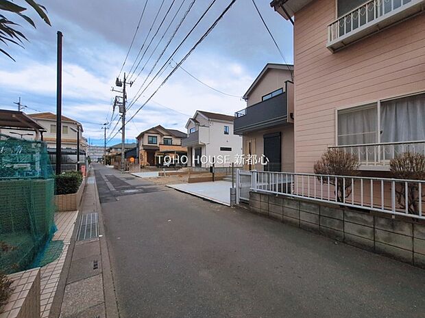 前面道路含む現地