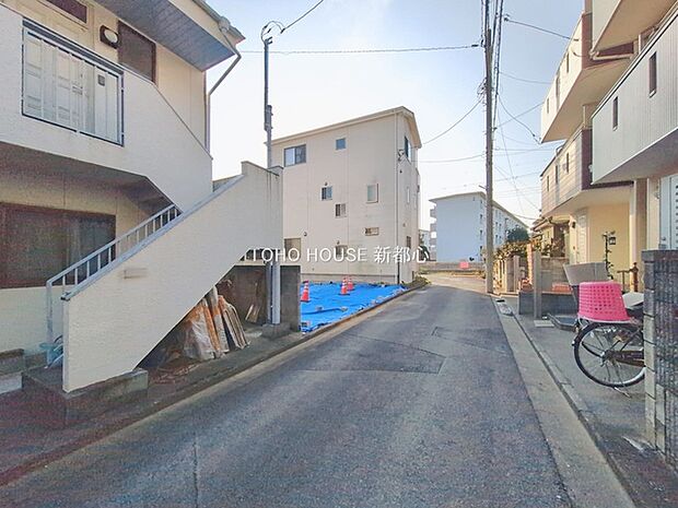 前面道路含む現地