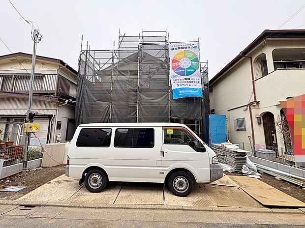 水廻りをキッチンのそばに集め、家事効率を考えた間取りです。(令和8年3月 撮影)