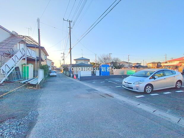 前面道路含む現地