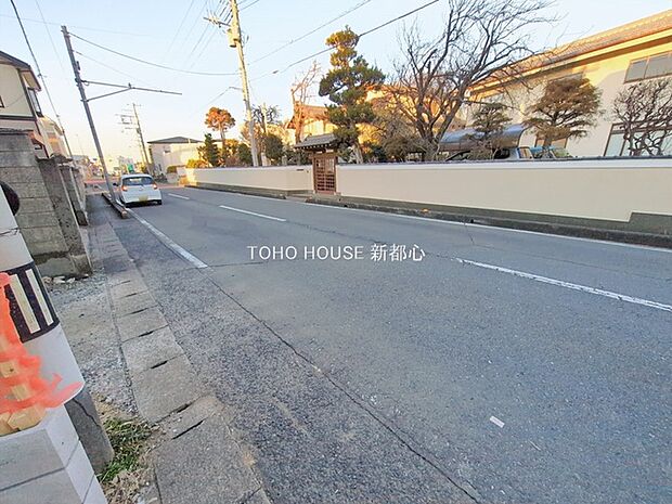 前面道路含む現地