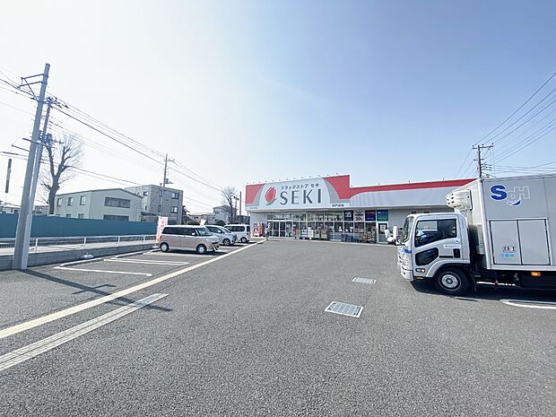 ドラッグストアセキ西門前店まで約495m