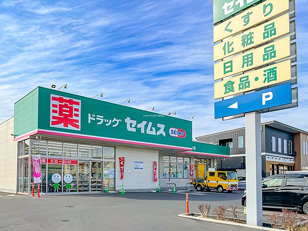 ドラッグセイムス川口安行藤八店まで約350m