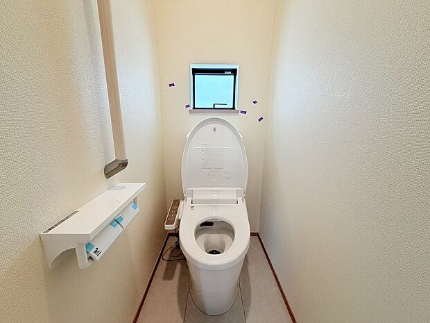 各階にトイレを完備しています。