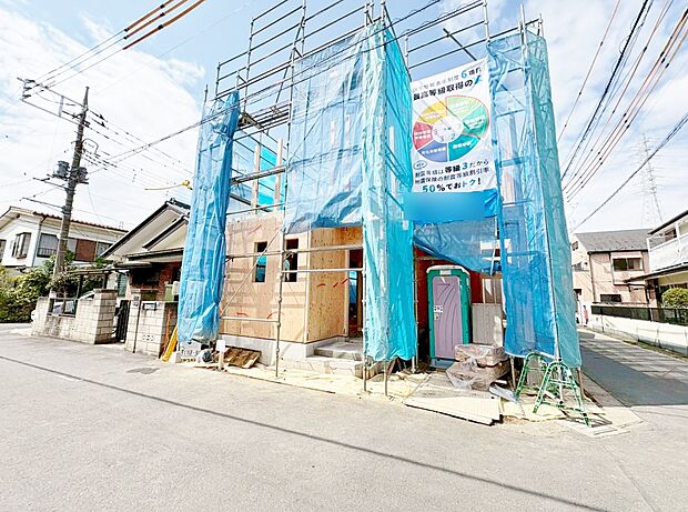 2階に設けたLDKは、バルコニーに面した21帖の大空間です。(令和8年3月 撮影)