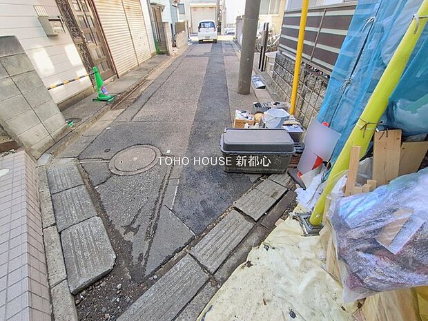 前面道路含む現地