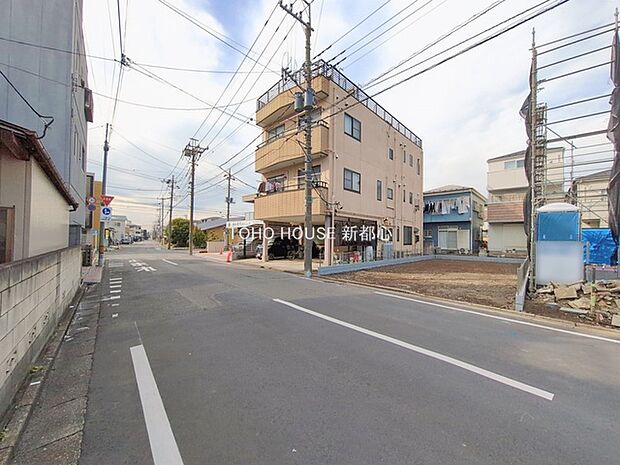 前面道路含む現地