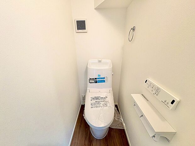 各階にトイレを完備しています。