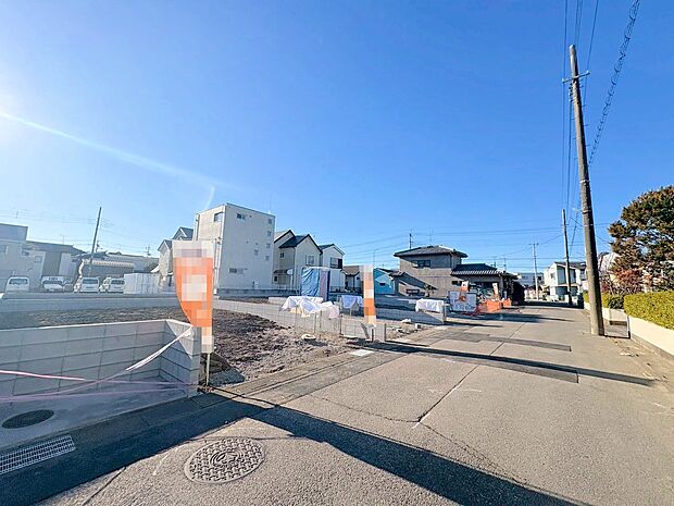 脱衣所内に二つの扉を設け、回遊動線を作ったお住まいです。(令和8年2月 撮影)