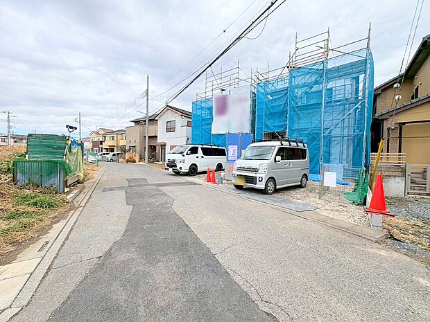 水回りを集約した家事効率の良い動線です。(令和8年2月 撮影)