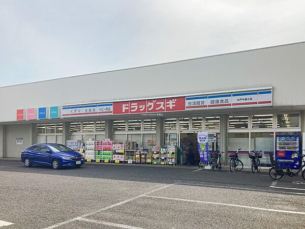 ドラッグスギ大戸中通り店まで約750ｍ